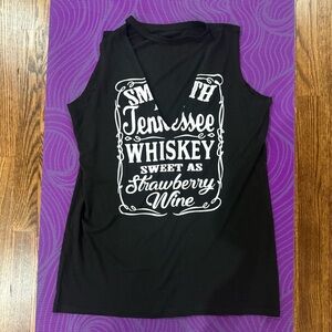 Country music graphic tank